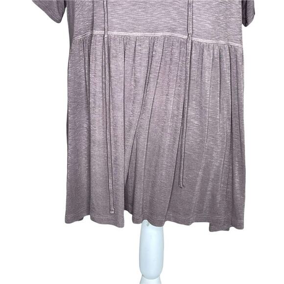 NWT American Eagle Lace Up Top baby doll peplum women's XS - Picture 5 of 8